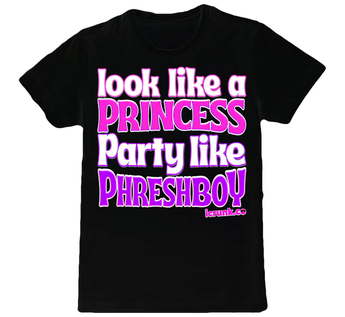 PRINCESS MENS TEE (BLACK)