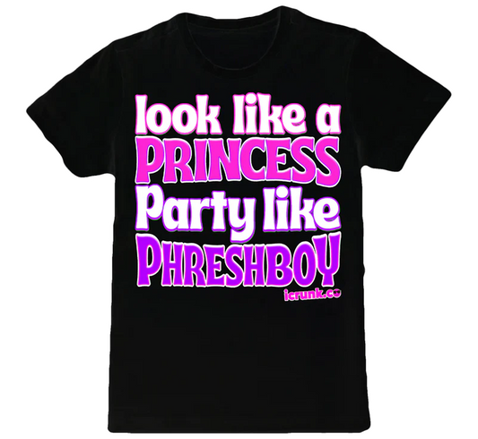 PRINCESS MENS TEE (BLACK)