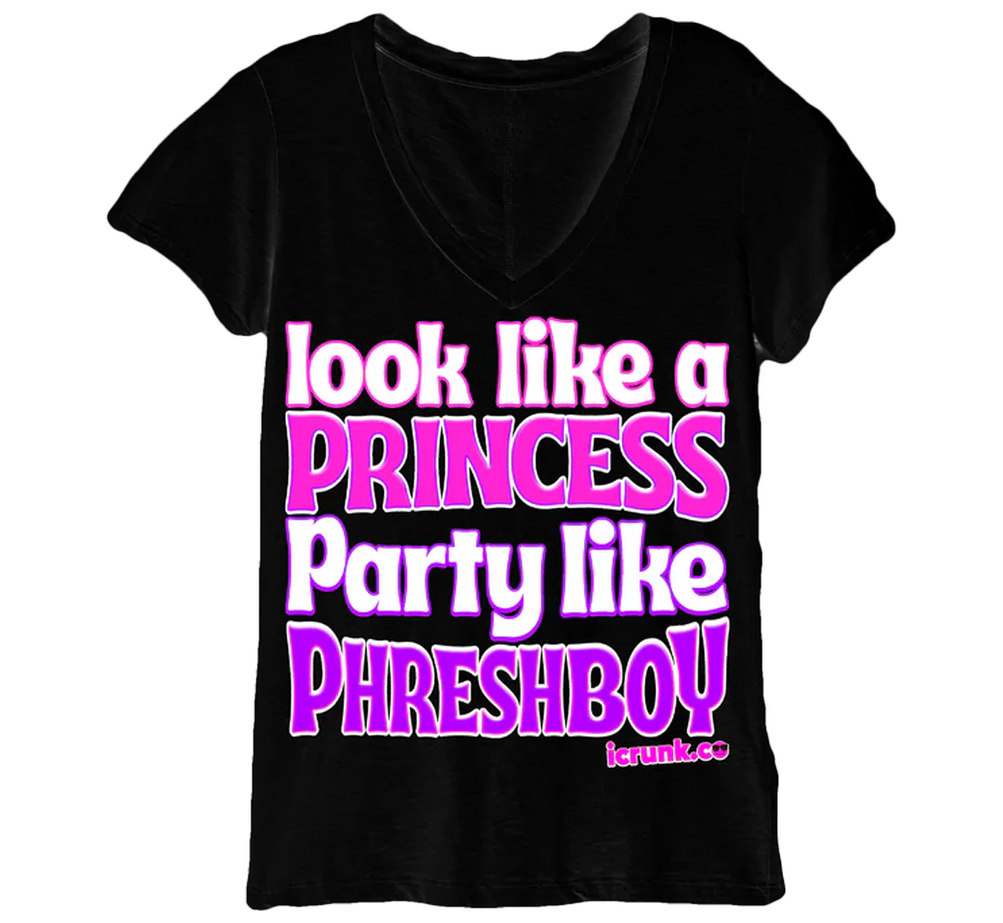 PRINCESS WOMEN'S TEE (BLACK)