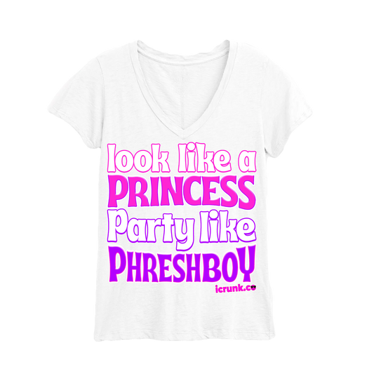 PRINCESS WOMEN'S TEE (WHITE)