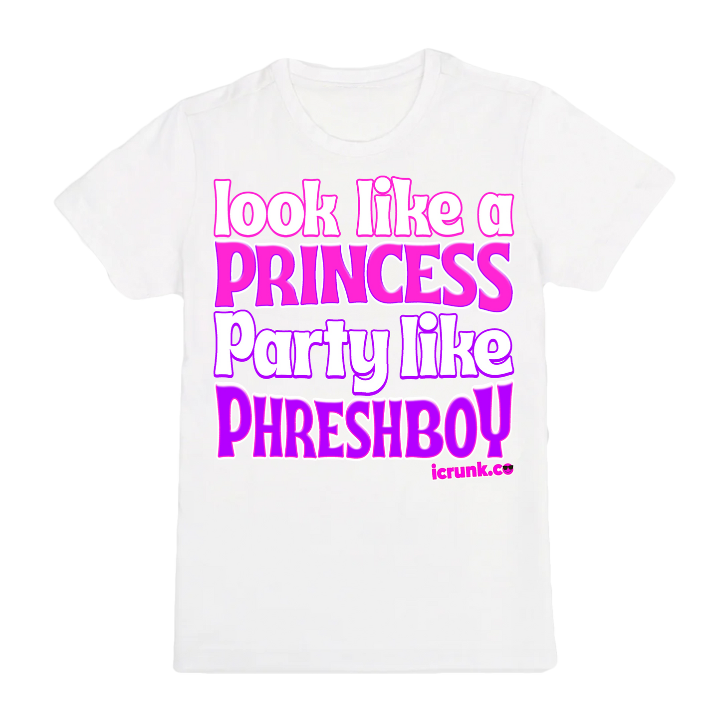 PRINCESS MENS TEE (WHITE)